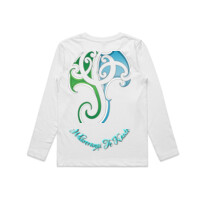 Wharerangi Te Kaute - Kids Longsleeve Tee