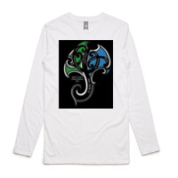 Whanau Reunion Tee shirt - Mens Ink Longsleeve Tee