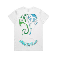Moke Te Kaute - Womens Maple Tee