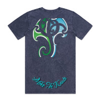 Moke Te Kaute - Mens Stone Wash Staple Tee