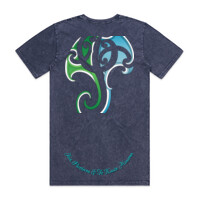 Tupuna Tee Shirt - Mens Stone Wash Staple Tee
